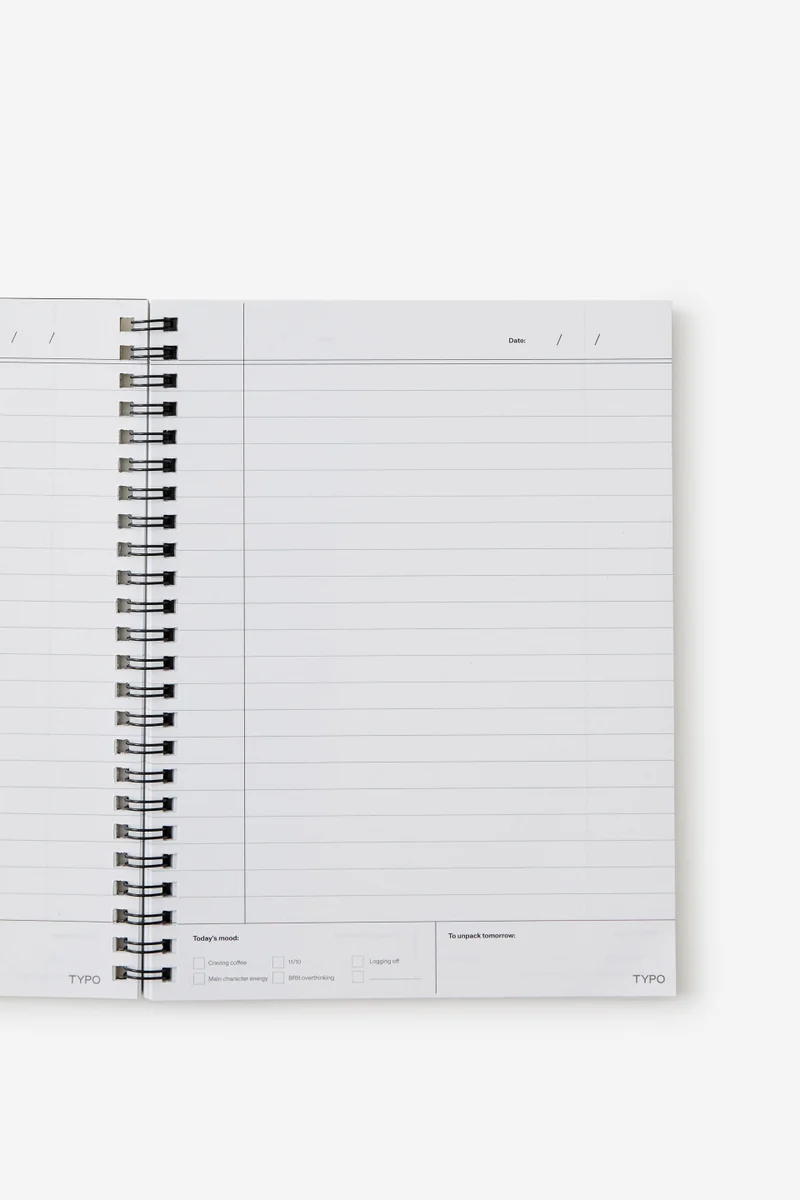 Typo A5 Spinout Notebook V2
