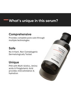 MINIMALIST Pha 3% Alcohol Free Face Toner, 150 Ml | Pore Tightening & Mild Exfoliation For Oily, Acne Prone, Sensitive & Normal Skin | Hydrating Face Toner For Glowing Skin, Pack Of 1  - Image 3