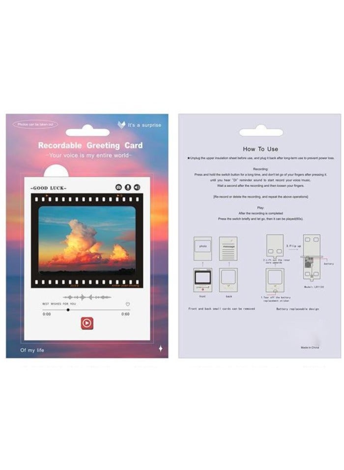 Generic Recordable greeting card/Time phonograph (0-60 seconds)  - Image 3