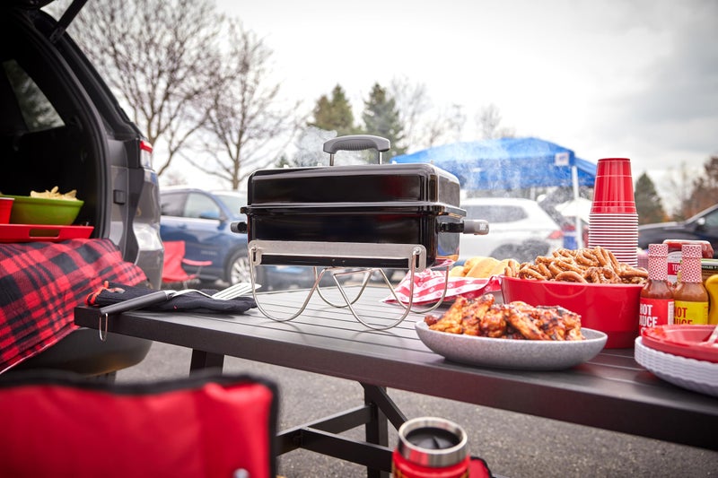 Weber Goâ€‘Anywhere Charcoal Grill â€“ Compact Portable BBQ Grill for Camping, Tailgating & Outdoor Cooking with 2â€‘Piece Cooking Grate & Precise Airflow Dampers - Image 5