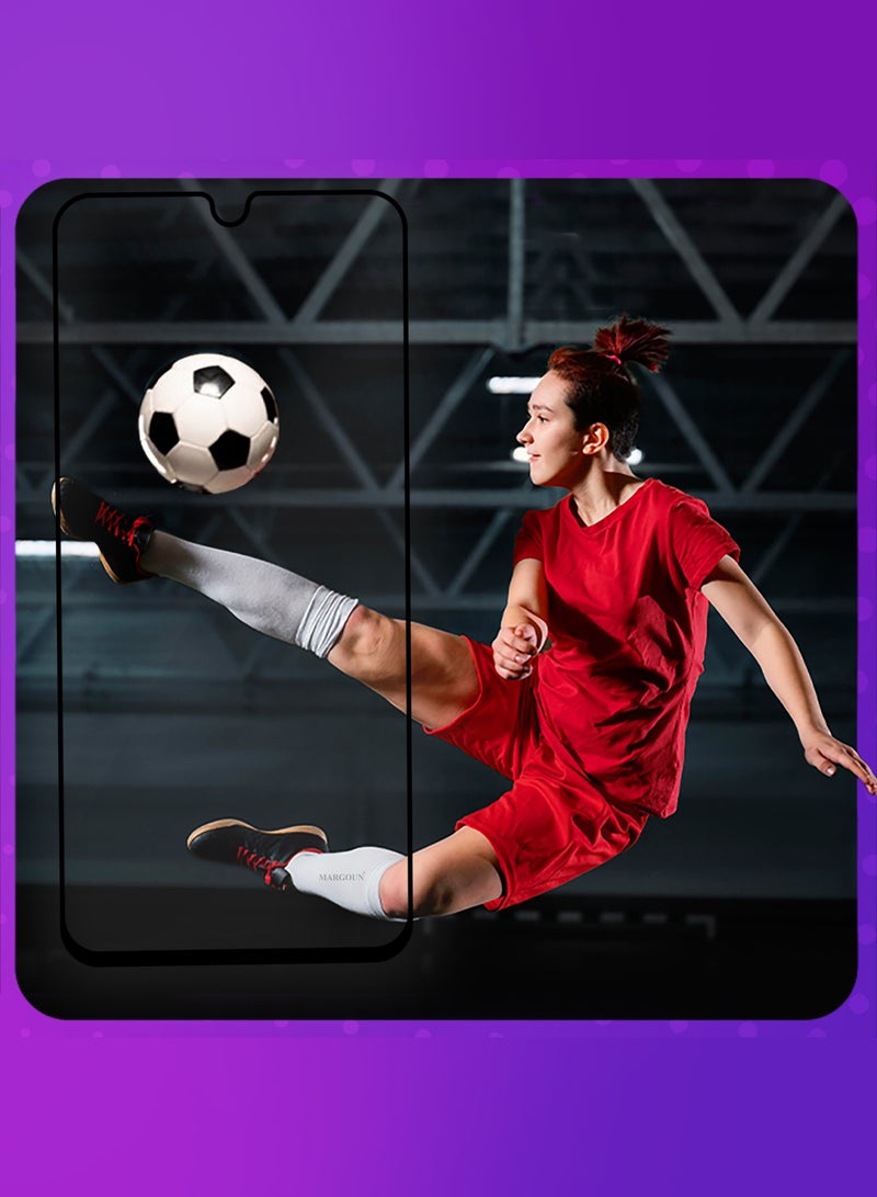 CATANES 2 Pieces 3D Tempered Glass Screen Protector for Samsung Galaxy A17 Dual SIM 4G – 6GB RAM / 128GB Storage - Image 4