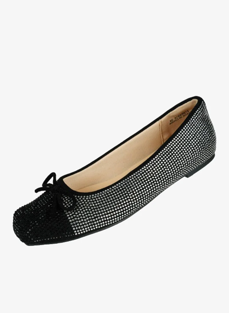 Michelle Morgan Black 092-2693 Michelle Morgan Ladies Flat Casual Shoes 219RA016 Black for Women | Best Price UAE