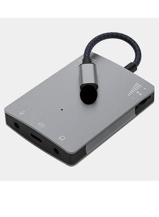 Lightning Live Stream Adapter for iPhone and iPad with Speaker Pin Supports 99% of live streaming apps available in the market Can charge the phone while in use Supports PK during live streaming Sui - pzsku/Z101F77C771119FD93B72Z/45/1747845200/ed842945-169c-40f8-8082-d5bc37a00060