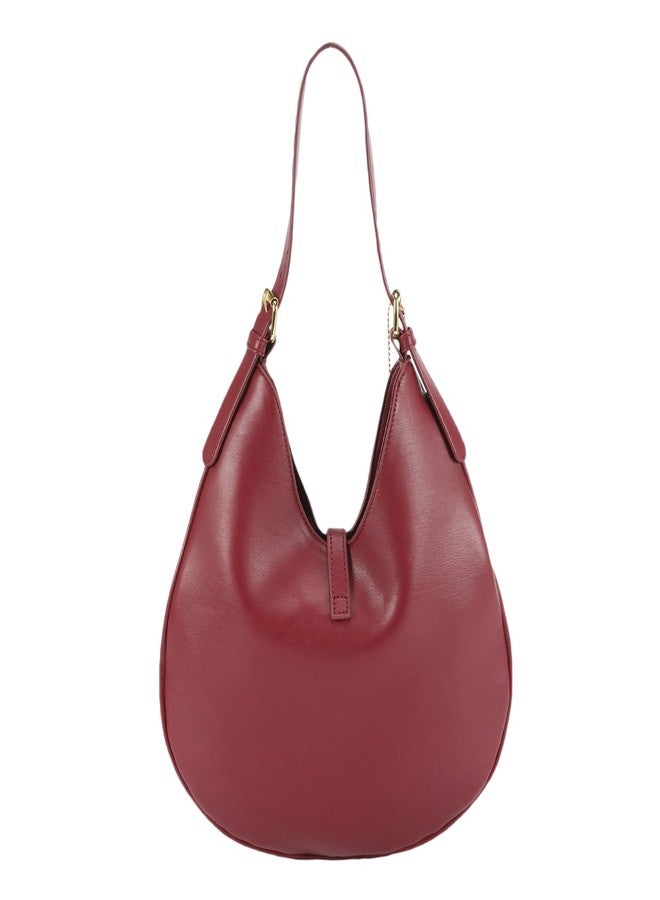 MONROW Stylish And Trendy Regularwear Casual Maroon Sling Bag for Women - Image 2