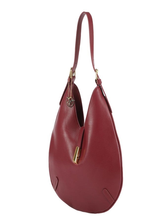 MONROW Stylish And Trendy Regularwear Casual Maroon Sling Bag for Women - Image 4