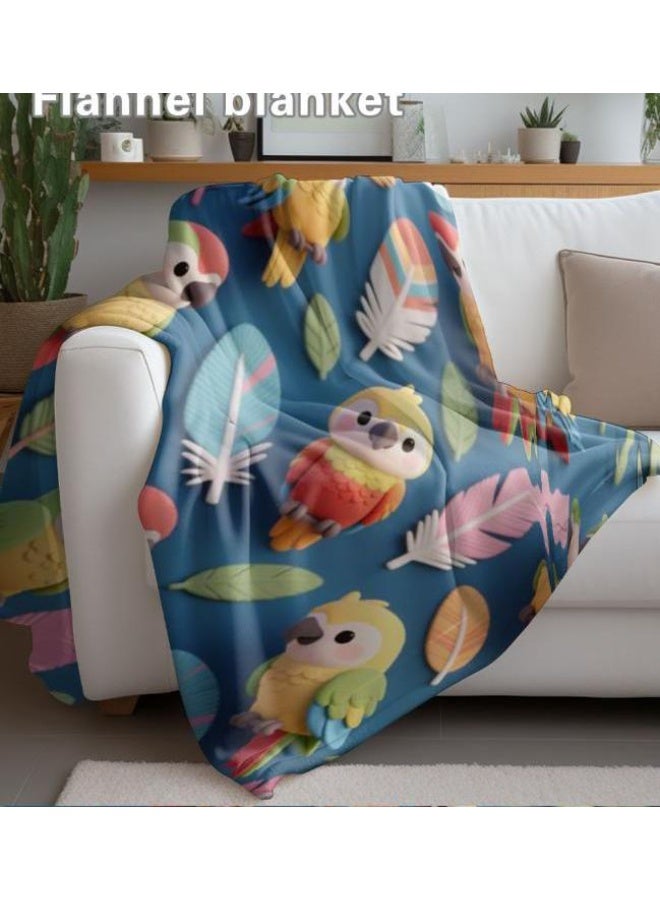 general Flannel thin blanket (warm and comfortable, suitable for sleep, gaming, dust removal and sandproof) 150cm*200cm - 857 - Image 4