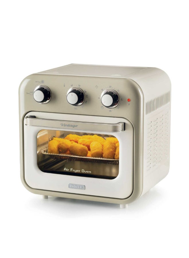 أريتي 1400W 2-in-1 Vintage Air Fryer with Oven Beige 16 Liter 00C463203ARSA 16 L 1400 W 00C463203ARSA beige - Image 2