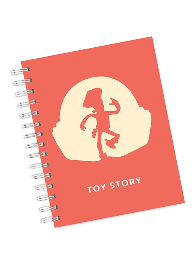 LOUD UNIVERSE دفتر ملاحظات حلزوني مزخرف بقصة لعبة وودي، غلاف صلب - Image 1