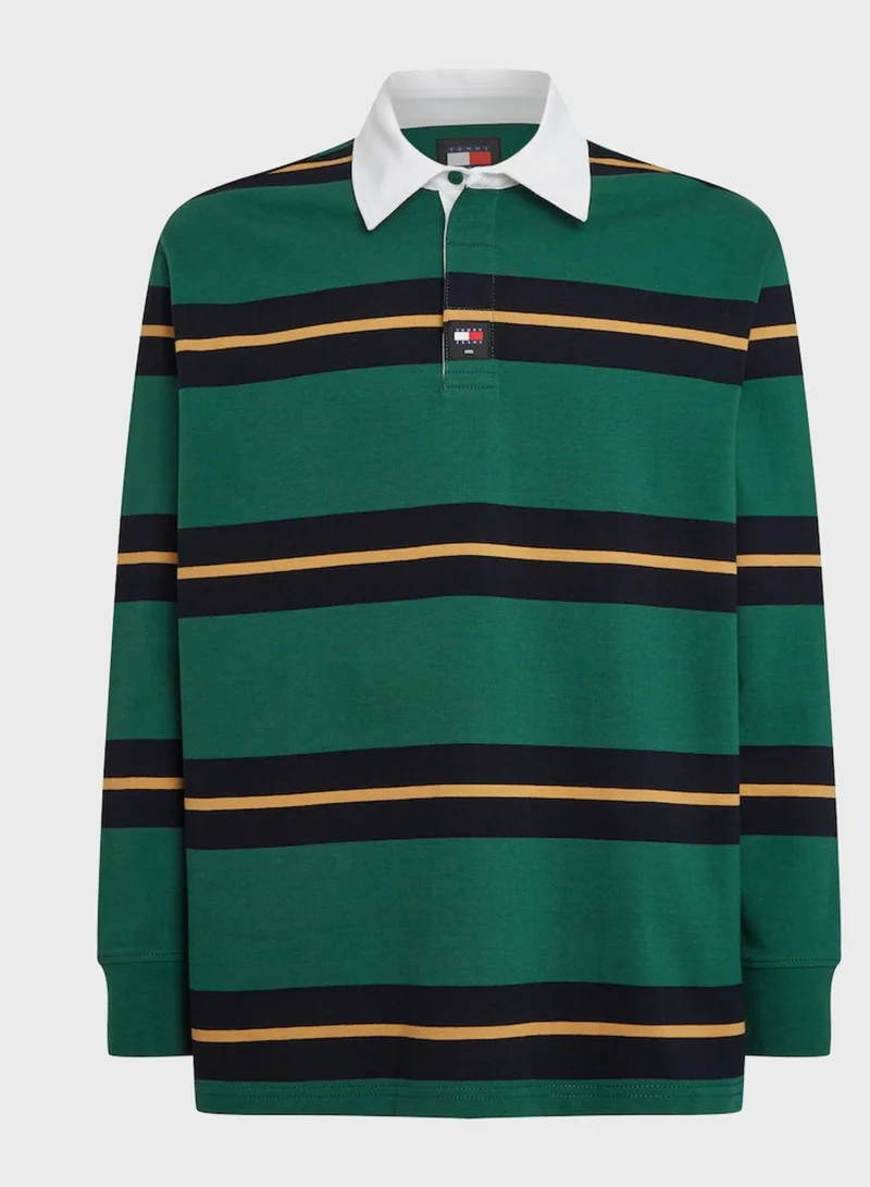 TOMMY JEANS Stripe Polo