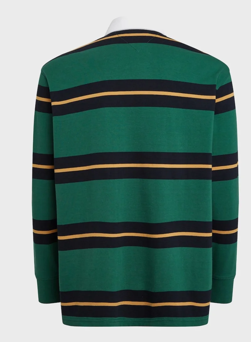 TOMMY JEANS Stripe Polo