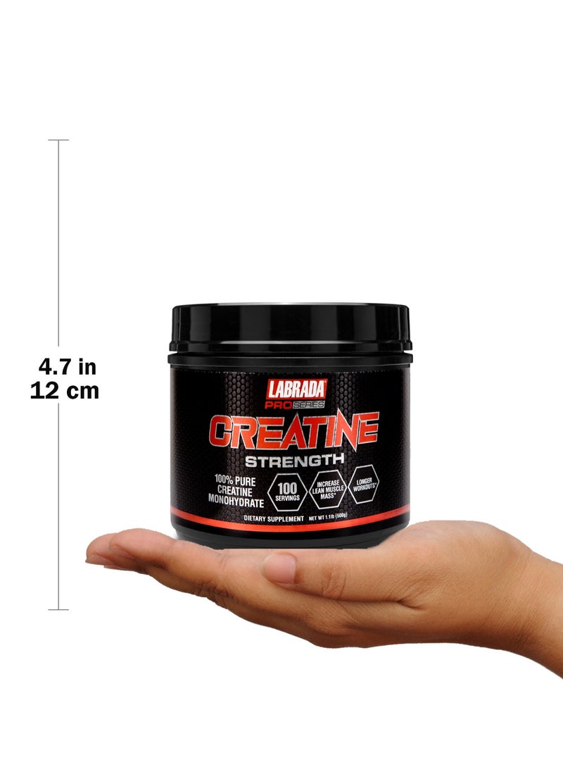 LABRADA 100% Pure Creatine Monohydrate (500g)  - Image 3