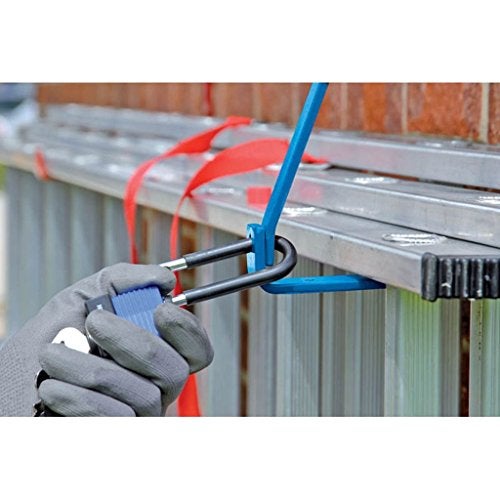 Draper Heavy Duty Ladder Hooks | 25cm Wall Mount Storage Brackets | Securing Lock Garage Organiser | 24808 - Image 4