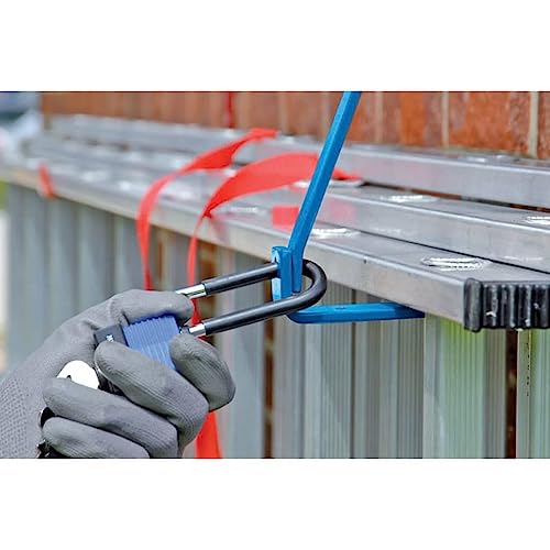 Draper Heavy Duty Ladder Hooks | 25cm Wall Mount Storage Brackets | Securing Lock Garage Organiser | 24808 - Image 3