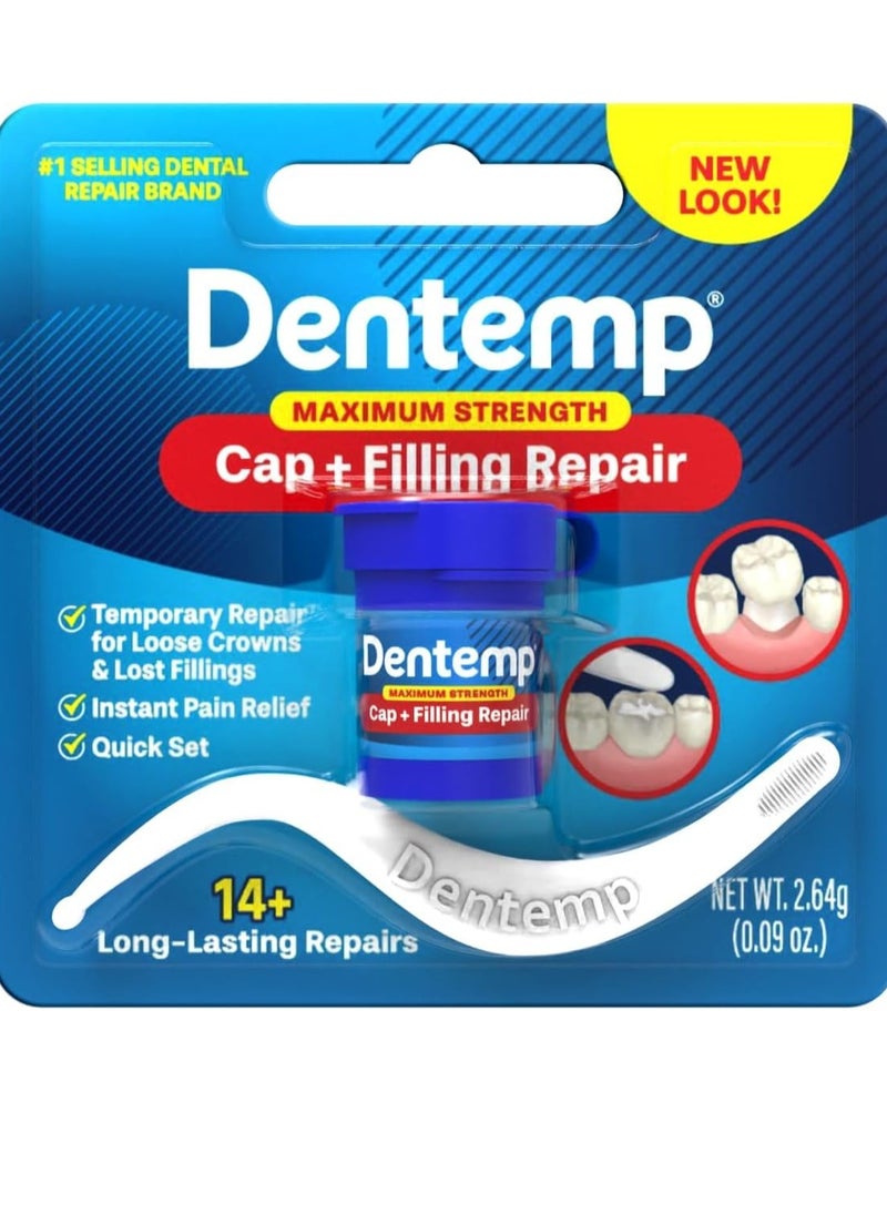 Dentemp DENTEMP Maximum Strength Dental Repair 2.2 g  - Image 1