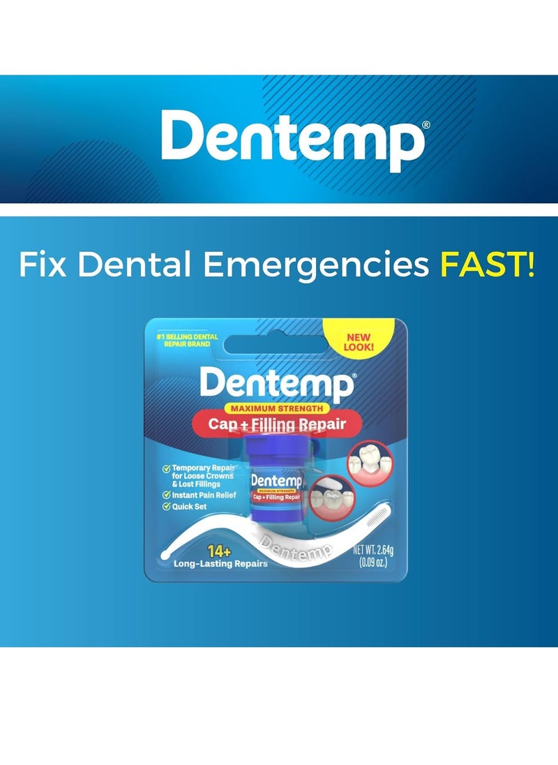 Dentemp DENTEMP Maximum Strength Dental Repair 2.2 g  - Image 2