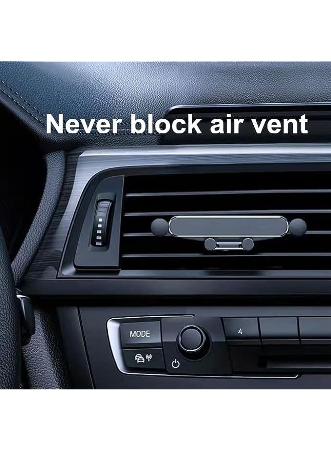 PROMASS Phone Holder,Universal Air Vent Cell Phone Mount Cradle,Suitable for 4 to 7 inch Smartphones  - Image 5