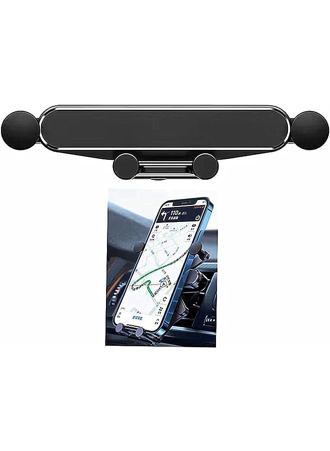 PROMASS Phone Holder,Universal Air Vent Cell Phone Mount Cradle,Suitable for 4 to 7 inch Smartphones  - Image 1