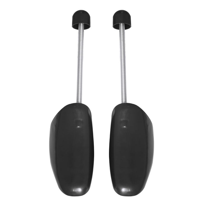 Incutex 4 Pairs of Shoe Trees Variable Size 38-44 Plastic Shoe Shaper Men Women Shoe Stretcher Black - Image 2