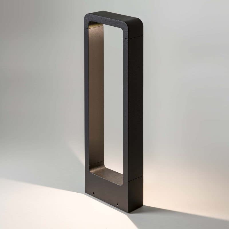 CITRA Led 650MM Black Body Bollard Outdoor Garden Park Driveway Light - Warm White - Image 1