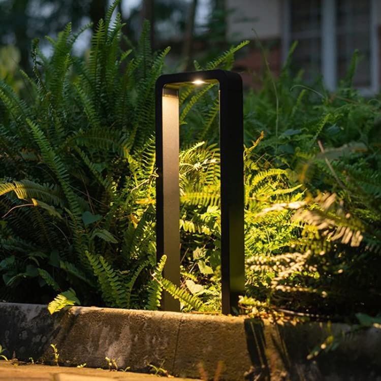 CITRA Led 650MM Black Body Bollard Outdoor Garden Park Driveway Light - Warm White - Image 2