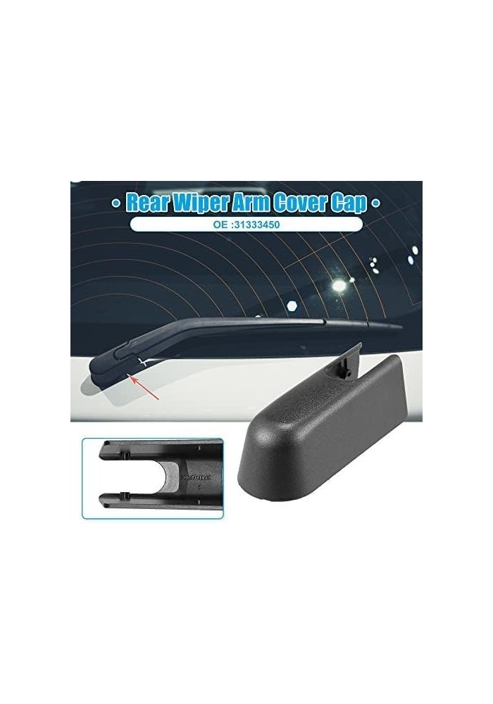 QASULER Rear Windshield Wiper Arm Nut Cover Cap for VOLVO XC60 - Image 4