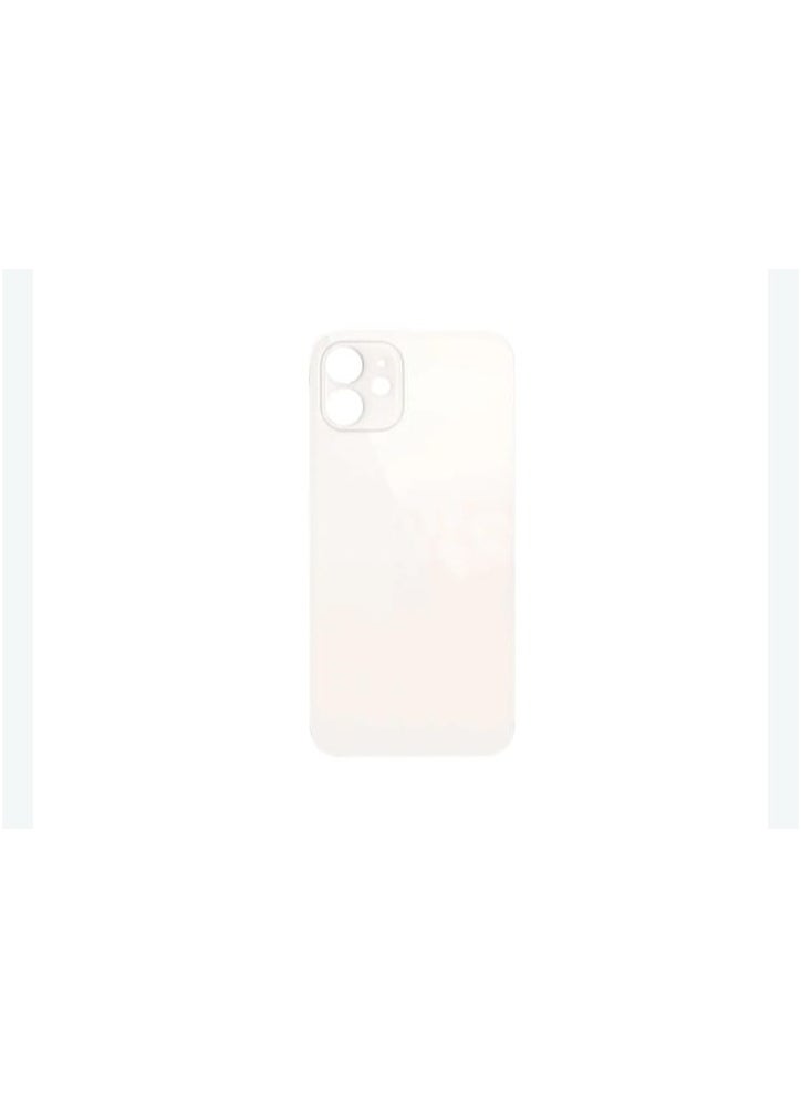 Generic - Replacement Back Glass iphone 12 mini white - Image 1
