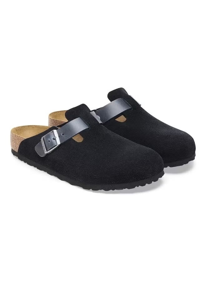 بيركنستوك بوسطن أحذية رجالية سليب أون من الشمواه – نعل ناعم وتصميم أنيق خالد - Image 3