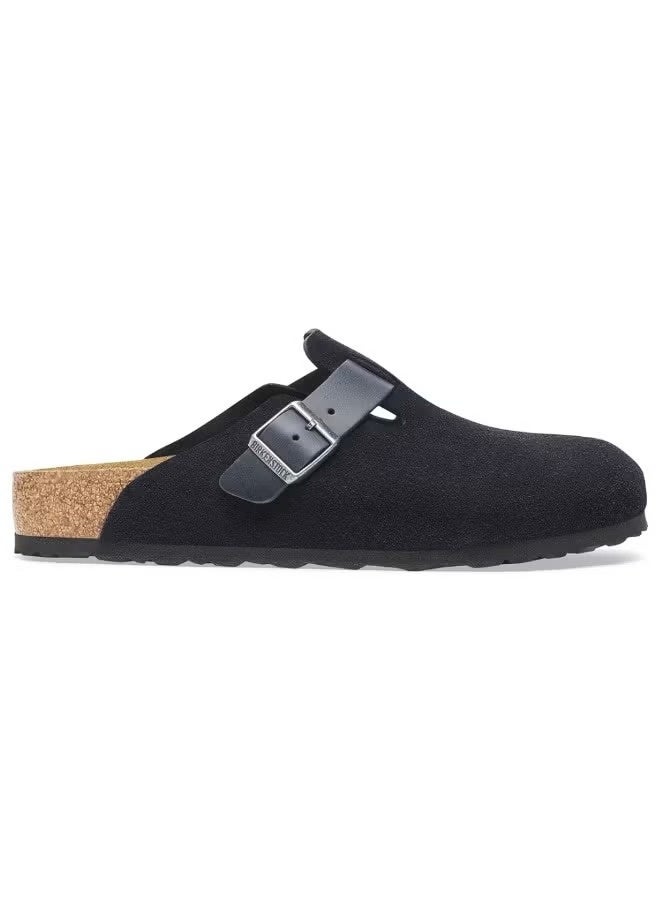 بيركنستوك بوسطن أحذية رجالية سليب أون من الشمواه – نعل ناعم وتصميم أنيق خالد - Image 4