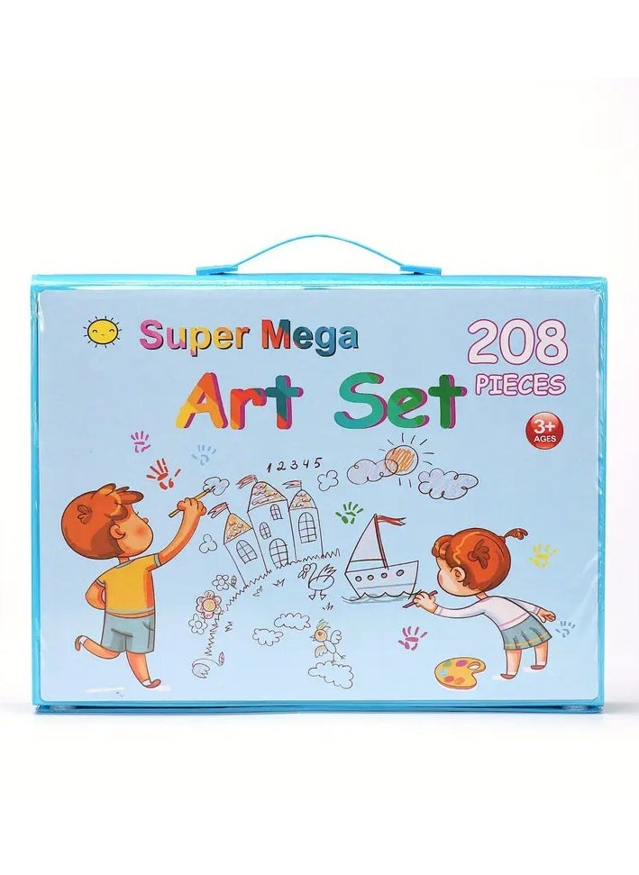 Generic - "Your Art World in Your Hands: OBIXO 208 Piece Comprehensive Art Set!""Portable Art Studio: Unleash Your Creativity Anywhere!" - Image 1