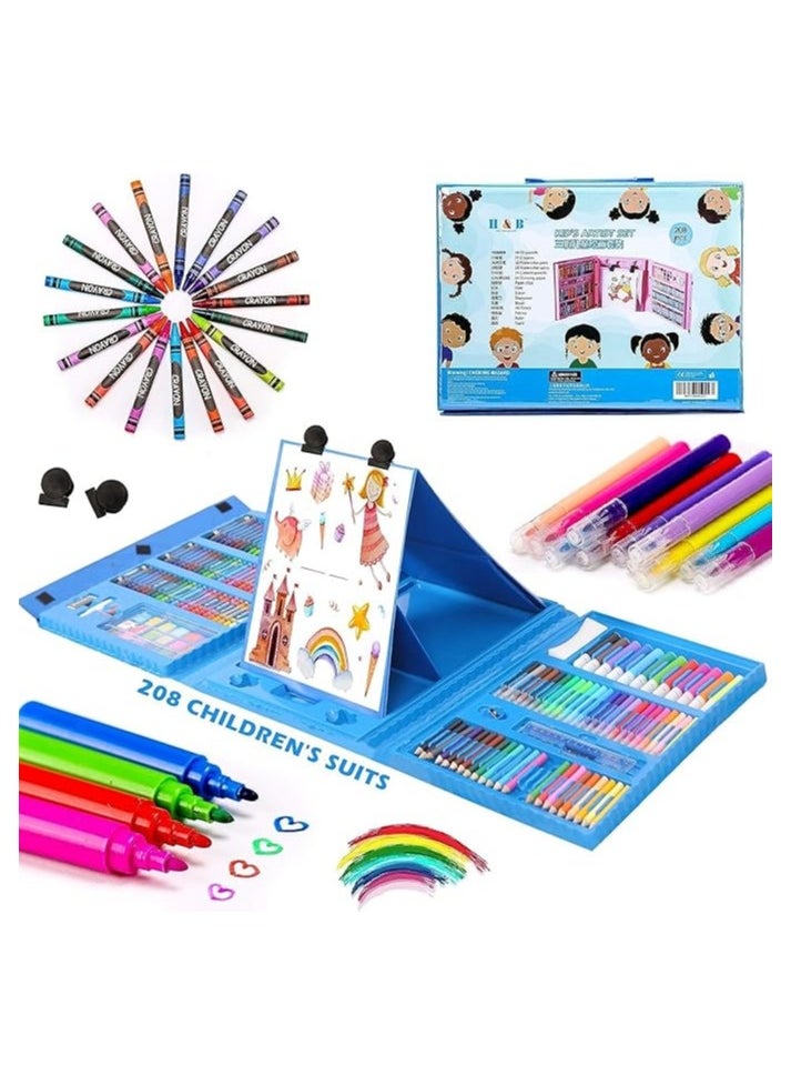 Generic - "Your Art World in Your Hands: OBIXO 208 Piece Comprehensive Art Set!""Portable Art Studio: Unleash Your Creativity Anywhere!" - Image 1