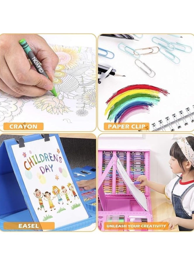 Generic - "Your Art World in Your Hands: OBIXO 208 Piece Comprehensive Art Set!""Portable Art Studio: Unleash Your Creativity Anywhere!" - Image 1
