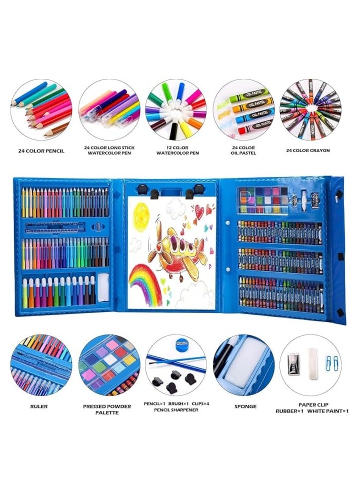 Generic - "Your Art World in Your Hands: OBIXO 208 Piece Comprehensive Art Set!""Portable Art Studio: Unleash Your Creativity Anywhere!" - Image 1