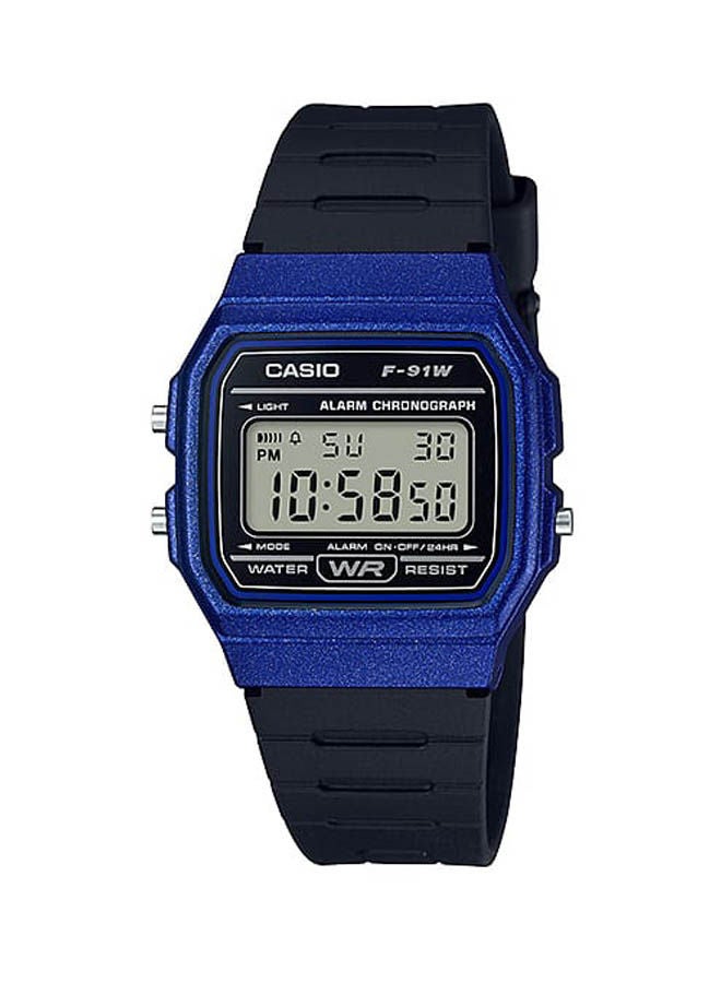 CASIO Resin Digital Watch F-91WM-2ADF - Image 1