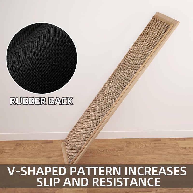 SUMLANS Kitchen Mat Set of 2 PCS, Cushioned Non Slip Rugs for Kitchen Floor, Absorbent Runner Comfort Standing Mats Washable for Kitchen, Office, Home (Brown, 17.3"x47"+17.3"x30") - Image 3