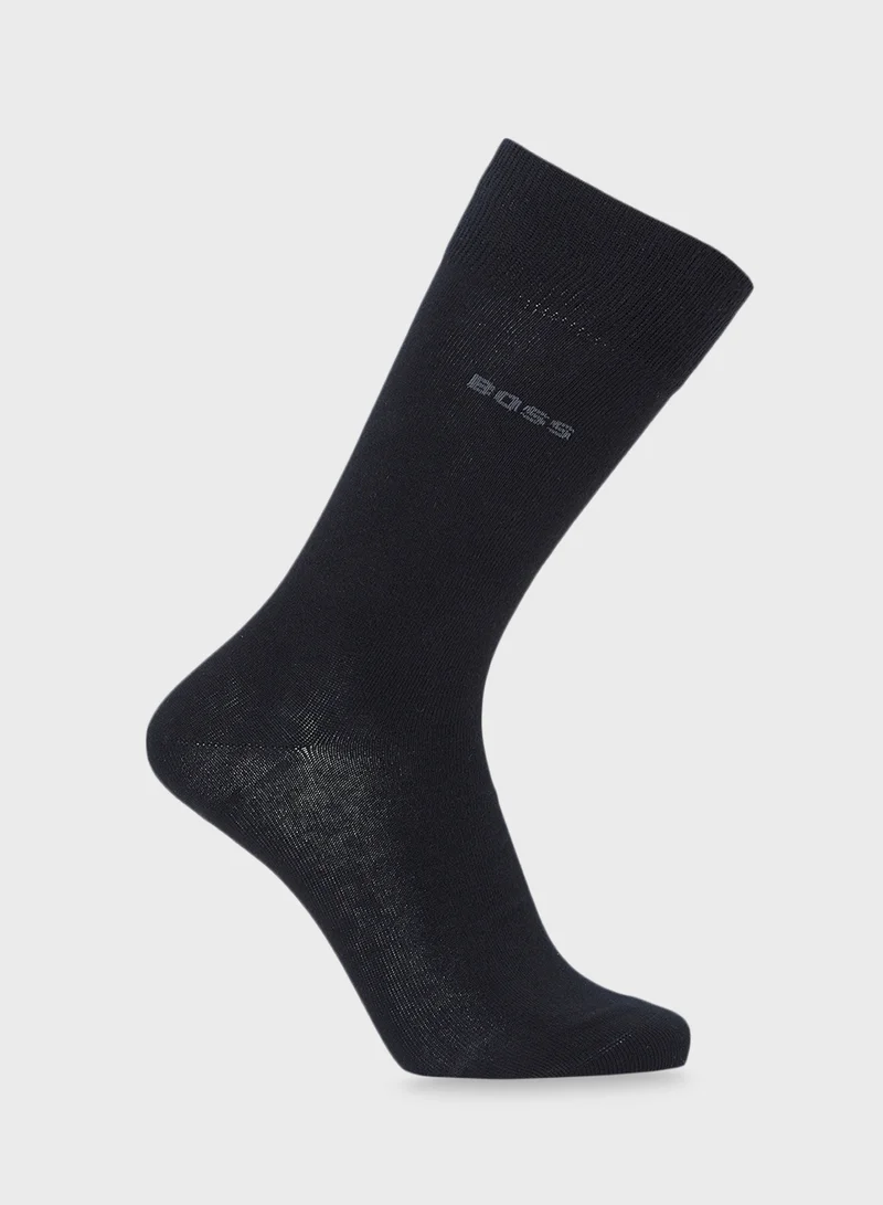 BOSS 3 Pack Gift Stripe Socks