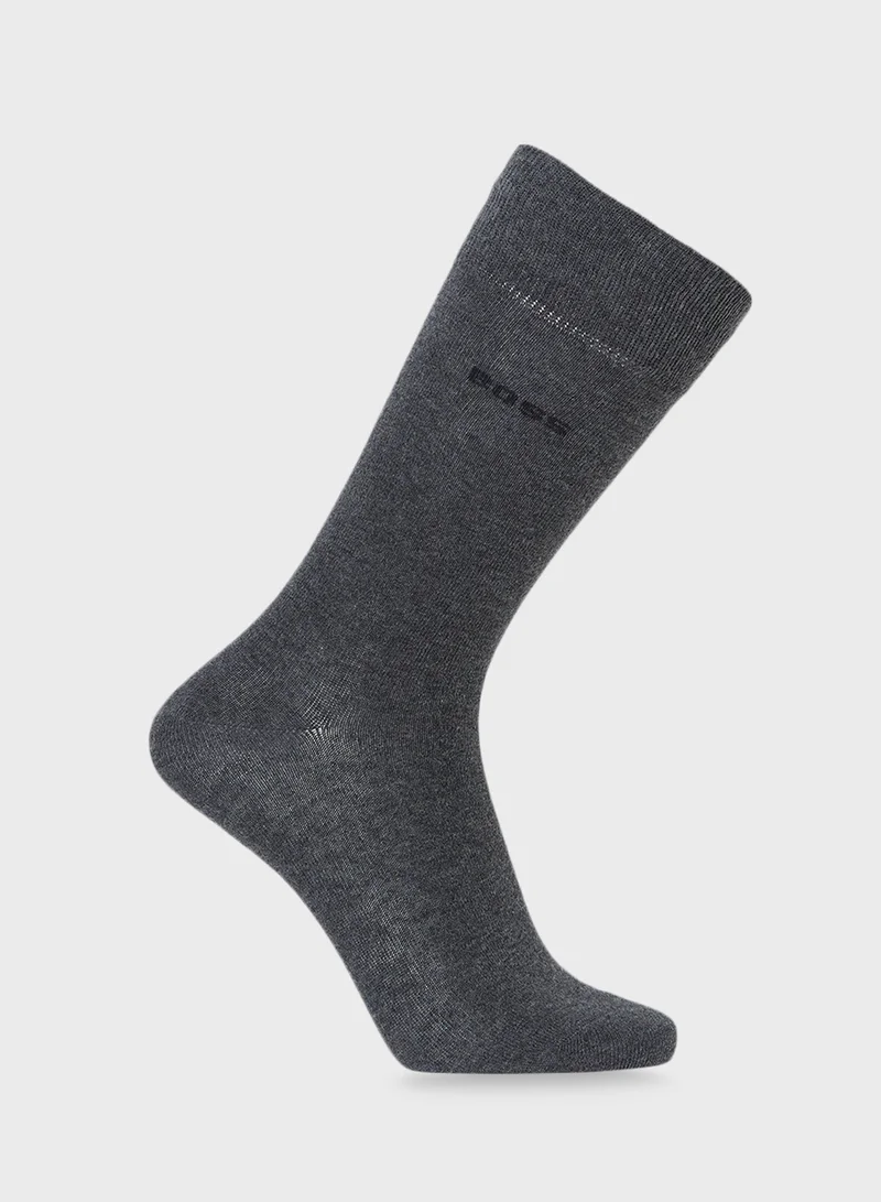 BOSS 3 Pack Gift Stripe Socks
