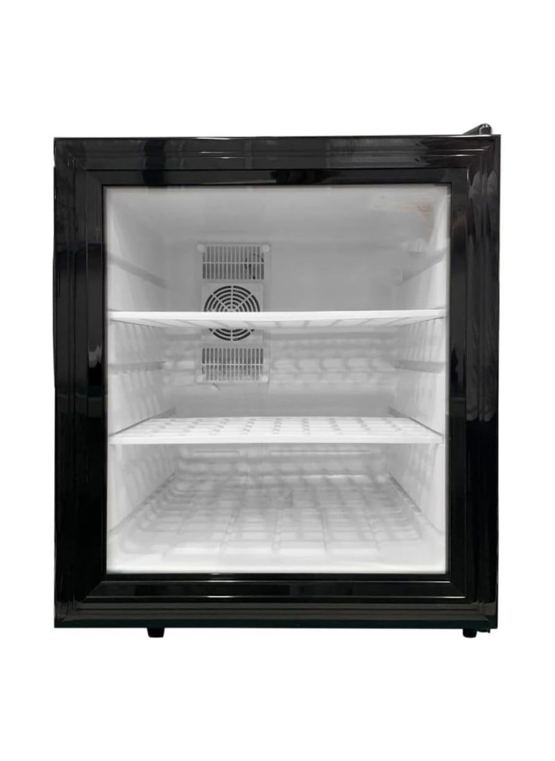 Generic Mini Refrigerator With Glass Door for Room or Office Use 55W Energy Saving 50L Capacity  - Image 2