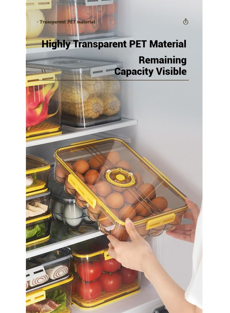 JiFENG الأبحاث المتعلقة ب الاكريليك حاوية تخزين البيض - Image 5