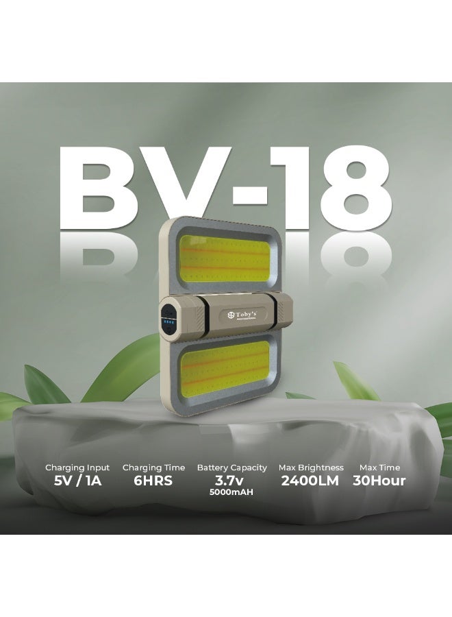 Toby's BV-18 Camping Lantern  – Ultra-Bright, Waterproof, Portable Emergency Light for Outdoor Adventures and Off-Grid Survival - Image 3