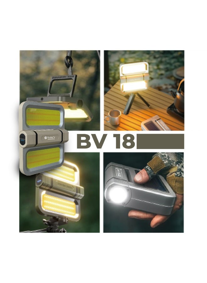 Toby's BV-18 Camping Lantern  – Ultra-Bright, Waterproof, Portable Emergency Light for Outdoor Adventures and Off-Grid Survival - Image 2
