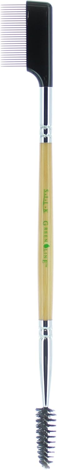 SILK Greenline BrowLash Comb by ROYAL BRUSH
