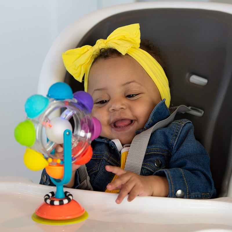 Sassy Light Up Rainbow Wheel Tray Toy, Multi - Image 3