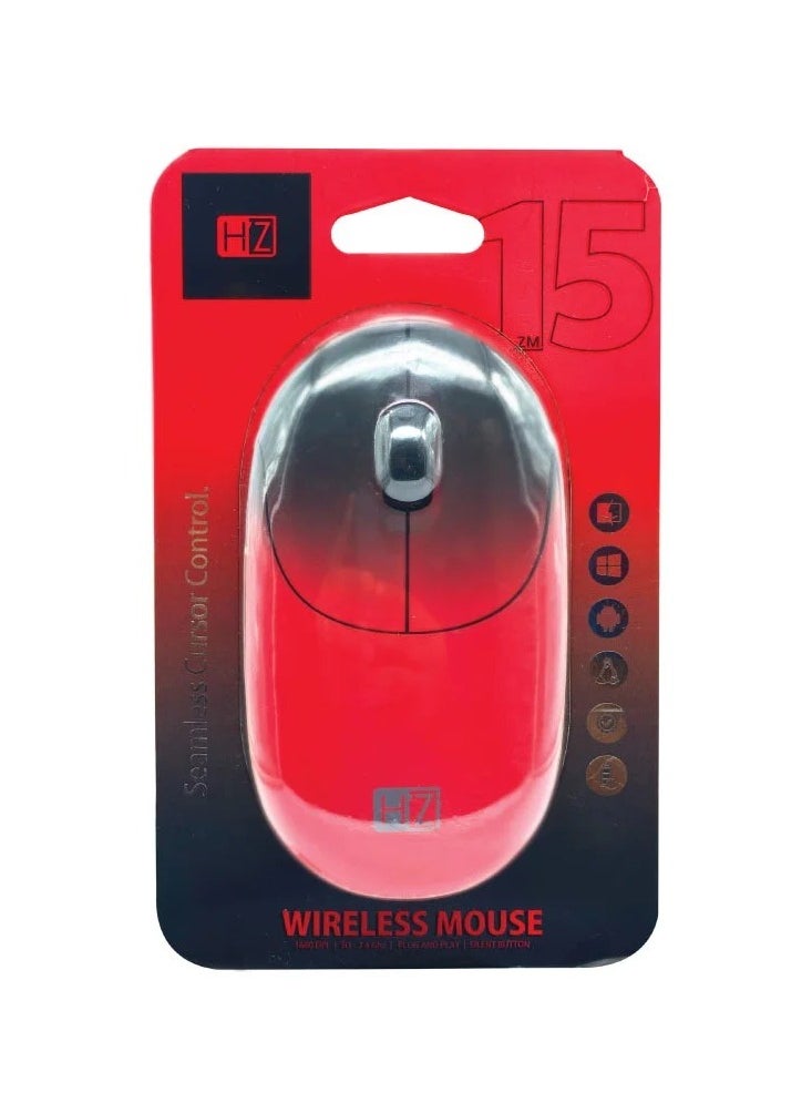 HEATZ Silent Button 1600 DPI 3D-2.4GHz Wireless Mouse 