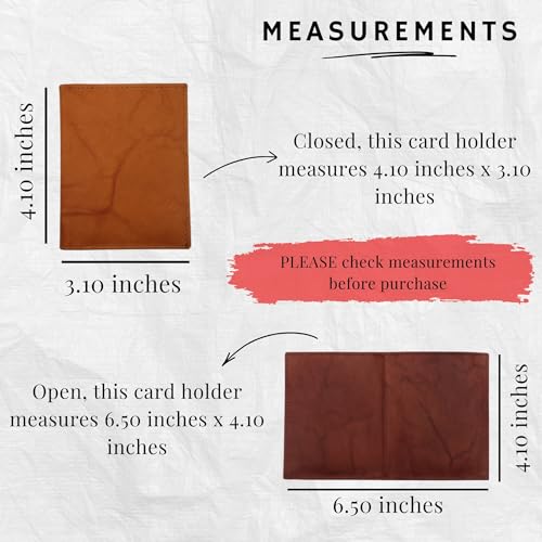 ag wallets 2 ID Leather Bifold License Holder (Black) - Image 3