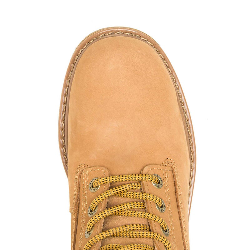 Wolverine Menâ€™s Floorhand Waterproof 6â€ Steel-Toe Work Boot, Wheat, 10.5 - Image 2
