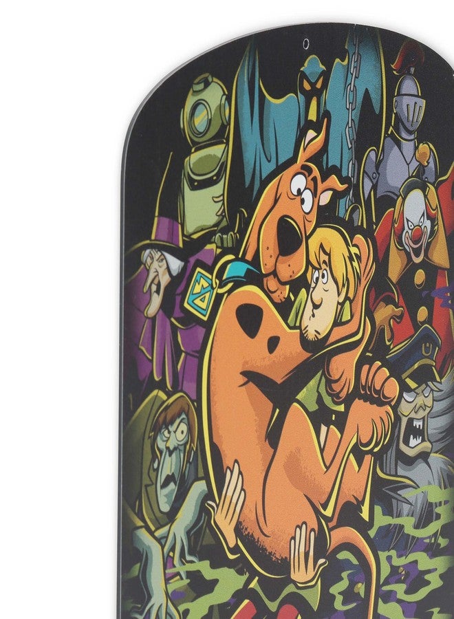 Open Road Brands Scooby-Doo and Shaggy With Monsters Metal Sign - Spooky Scooby-Doo Wall Decor for Man Cave or Movie Room - Image 4