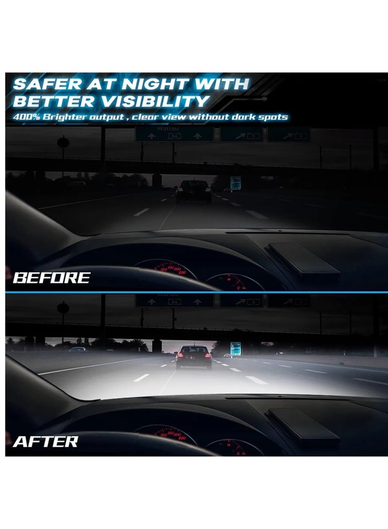 توبيز مصباح أمامي LED للسيارة من Tobys LX 100، قطعتان، أصلي، 60 واط/القطعة، قوة 6000 لومن/القطعة، بدرجة حرارة لون 6500 كلفن - LX100 HL - H13 - Image 5