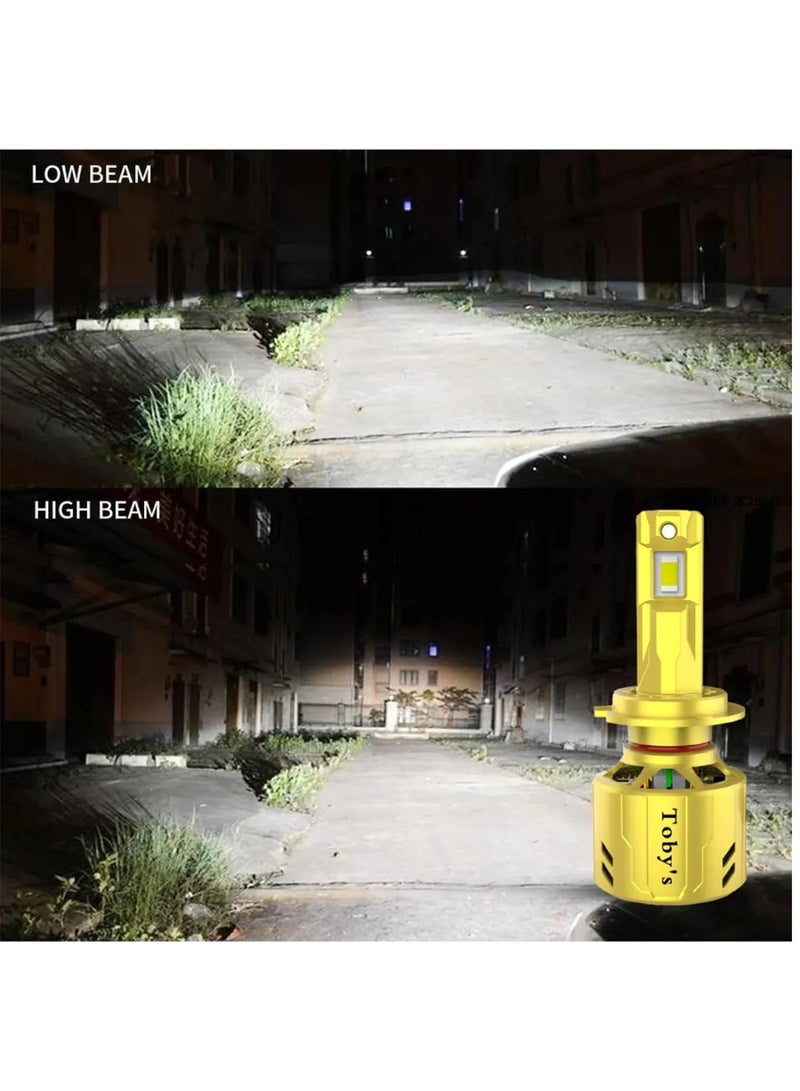 توبيز مصباح أمامي LED للسيارة من Tobys LX 100، قطعتان، أصلي، 60 واط/القطعة، قوة 6000 لومن/القطعة، بدرجة حرارة لون 6500 كلفن - LX100 HL - H13 - Image 4