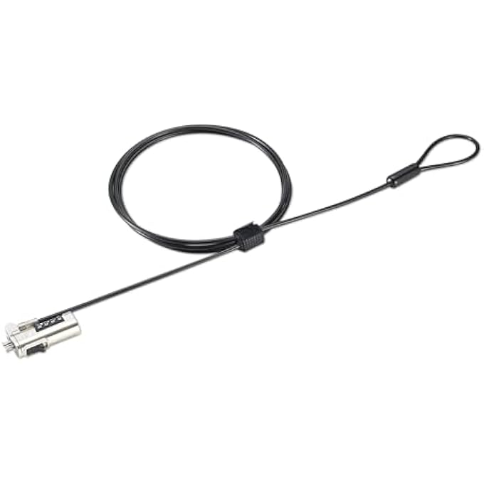 rayihni COMBINATION LAPTOP LOCK FOR STANDARD SECURITY SLOT, RESETTABLE (K60213WW) - Image 1