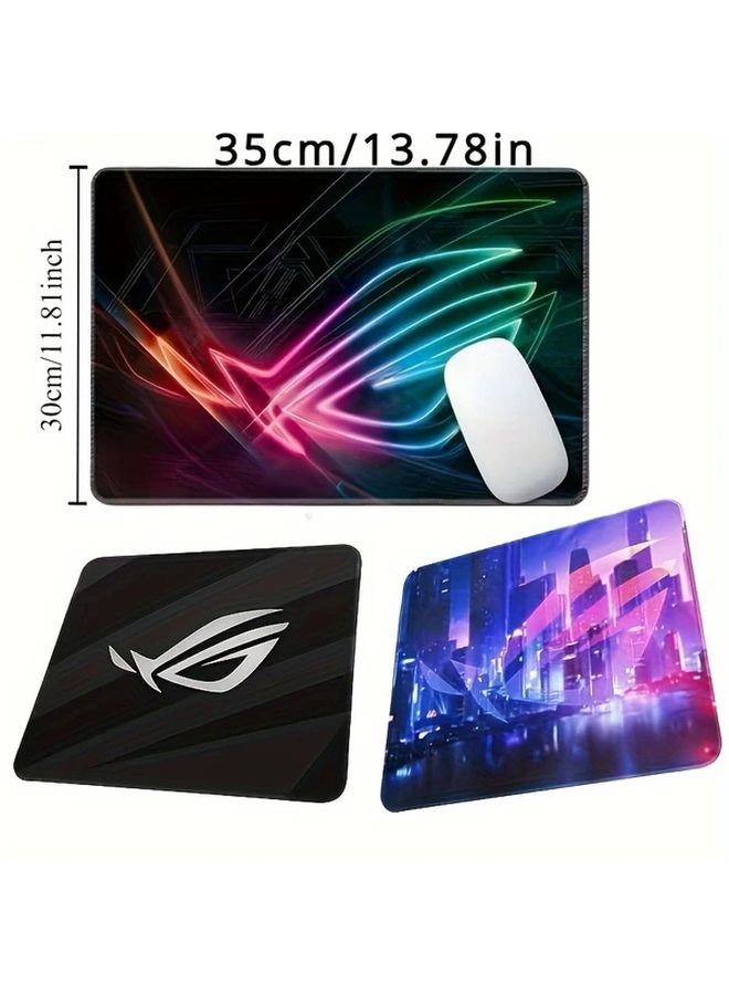 Large Gaming Mouse Pad 350x300x4mm with Locking Edge for Esports and Office Use - Image 1
